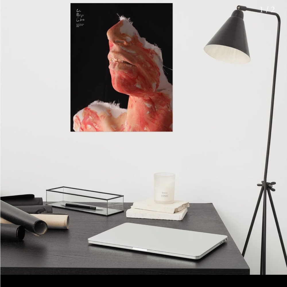 Body Casting Abstract Photo Print